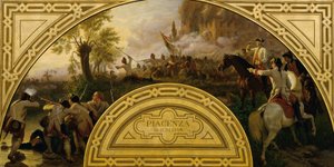 Bitva u Piacenzy 1746 od Karl von Blaas