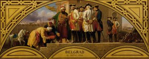 Kapitulace Bělehradu v roce 1789 od Karl von Blaas