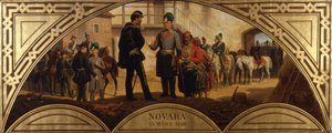 Epizoda po bitvě u Novary 1849 od Karl von Blaas