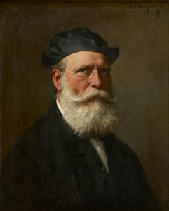 autoportrét od Karl von Blaas