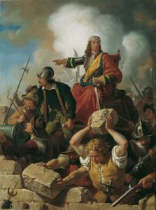 Obrana Vídně proti Turkům, 1683, ca 1865.
