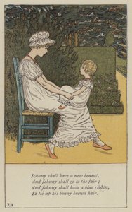 Johnny bude mít novou kapotu (barva litho) od Kate (after) Greenaway