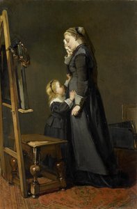 Vdova po malíři od Kate Bisschop-Swift