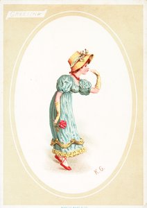 Přání (chromolit) od Kate Greenaway