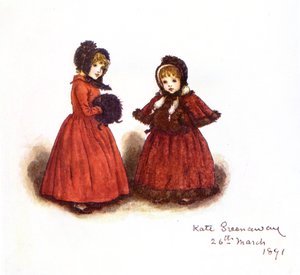 „Ven na procházku“ od Kate Greenaway. od Kate Greenaway