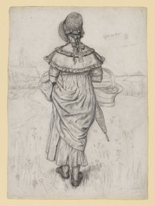 Studie pro „Under the Window“ od Kate Greenaway