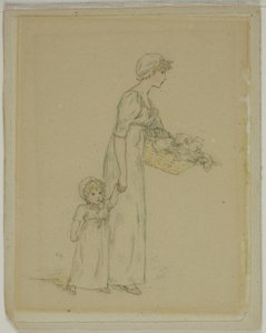 Žena s dítětem od Kate Greenaway