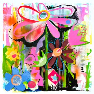 urban eden, 2025 (kombinovaná technika na papíře)