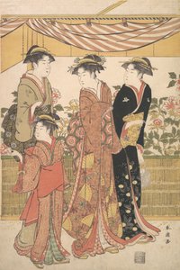 Botanická show, ca. 1790.
