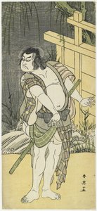 Sakata Hangoro _ Ii Jako Tamba no Suketaro _, 1791 od Katsukawa Shun