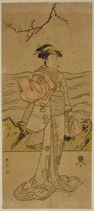 Herec Iwai Kiyotaro II od Katsukawa Shun