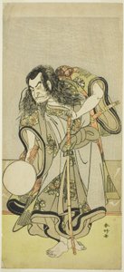 Herec Nakamura Nakazô I jako mnich Šunkan ve filmu "Výlet za sazenicemi borovic v den příchodu nového roku" ("Hime Komatsu Ne no Hi Asobi")
