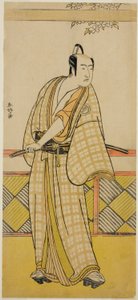 Herec Sawamura Sojuro III v neznámé roli od Katsukawa Shunkо̄