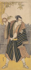 Kabuki a c a r Ichikawa Dan Juro V, nebo? 1788-90. od Katsukawa Shunko