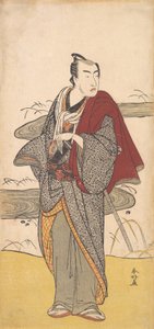 The Actor Matsumoto Koshiro 4th as a Man, ca. 1780. od Katsukawa Shunko