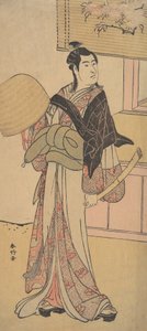 Třetí Sawamura Sojuro v roli Shirai Gonpachi, 2. měsíc, od Katsukawa Shunko