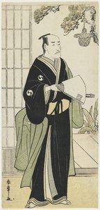 Danjuro V jako Yuranosuke od Katsukawa Shunsho