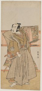 Ichimura Uzaemon IX jako Soga no Juro od Katsukawa Shunsho