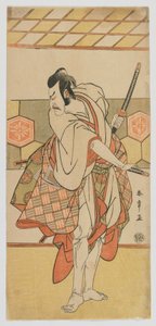 Kabuki ac a r. Ichikawa Dan Juro V, Edo Perio d od Katsukawa Shunsho