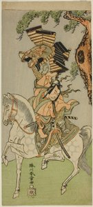 Tým Ichikawa Dan Juro V Jako když byl zakladatel členem skupiny, byla skupina napsána zakladatelem Kroniky, perforované u skupiny Nakamura, a členem byl první člen. 1771 od Katsukawa Shunsho