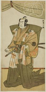 The Actor Nakamura Nakazo I as Saito Sanemori in the Play Kitekaeru Nishiki no Wakayaka, Performed at the Nakamura Theater in the Eleventh Month, 1780   1286734   cs       czech Successfully Translated  Original: Veduta interna del Panteon Translat: Veduta od Katsukawa Shunsho