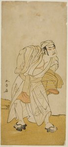 Herec Nakamura Sukegoro II v neznámé roli od Katsukawa Shunsho