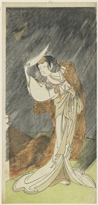 Yamashita Kinsaku dobrý jako čaj Asaka od Katsukawa Shunsho