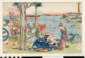 Dřevoryt od Katsushika Hokusai
