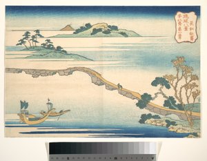 Podzimní obloha v Čókó (Čókó šúsei), ze série Osm pohledů na Ryúkjú (Ryúkjú hakkej) od Katsushika Hokusai
