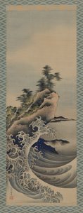 Prolomit vlny, období Edo, 1847. od Katsushika Hokusai