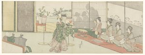 Taneční vystoupení od Katsushika Hokusai