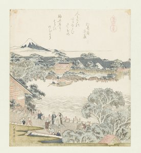 Kámen vázající koně Komatomeishi (název na objektu) Série s koňmi (název série) Umazukushi (název série na objektu) od Katsushika Hokusai