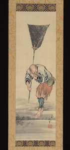 Rybář od Katsushika Hokusai