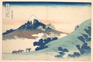 Fuji z průsmyku Inume () od Katsushika Hokusai
