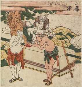 Fujisawa, c. 1804 od Katsushika Hokusai