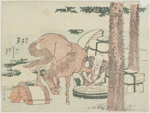 Niko, 1799-1802 od Katsushika Hokusai