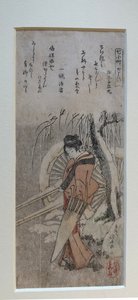 Komachi na návštěvě, ze série Sedm Komachi od Katsushika Hokusai