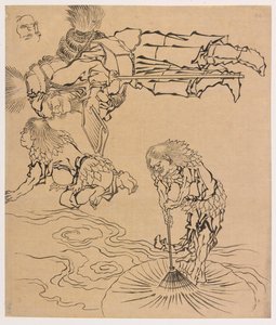 Legendární bytosti, konec 18.-začátek 19. století. od Katsushika Hokusai