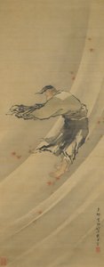 Liezi ve větru od Katsushika Hokusai
