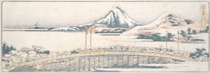Okazaki, ze série Padesát tři příspěvků jarních radovánek od Katsushika Hokusai
