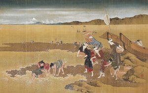 Shell Shromáždění od Katsushika Hokusai