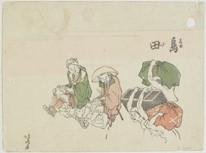Šimada, 1799-1802 od Katsushika Hokusai