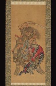 Shōki, poražitel démonů od Katsushika Hokusai