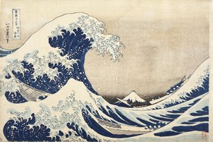 Velká vlna u Kanagawy od Katsushika Hokusai