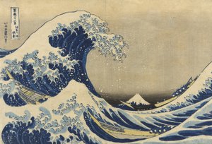 Velká vlna u Kanagawy od Katsushika Hokusai