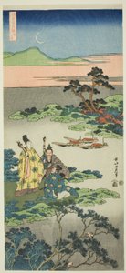 Te mini s hand r take (Take no otodo), ze série Te od Katsushika Hokusai