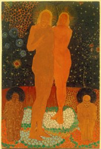 Adam a Eva od Kazimir Severinovich Malevich