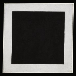 Černý čtverec od Kazimir Severinovich Malevich