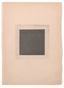 Černý čtverec za „Od kubismu a futurismu k suprematismu: Nový realismus v malířství“ od Kazimir Severinovich Malevich