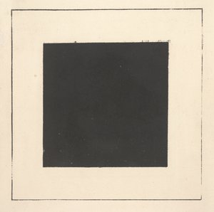 Černý čtverec z knihy "Suprematismus: 34 kreseb" od Kazimir Severinovich Malevich